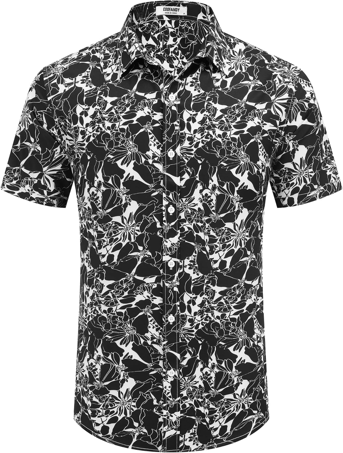 Mens Hawaiian Shirts Short Sleeve Button Down Aloha Shirt Casual Beach Clothes